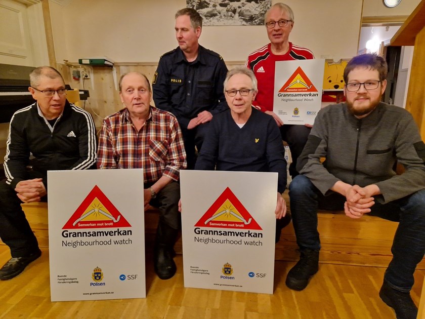 Onsdag den 17 januari var det uppstartsmöte för grannsamverkan i Bondersbyn med deltagare även från grannbyarna Börjelsbyn, Marieberg och Stora Lappträsk.
