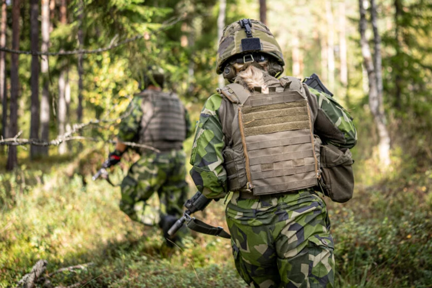 Bild från Försvarsmakten