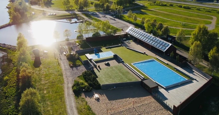 Strandängsbadet i Kalix