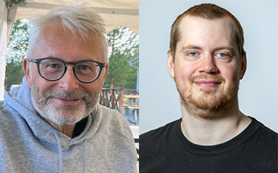 Örjan Johansson och Sebastian Brännström