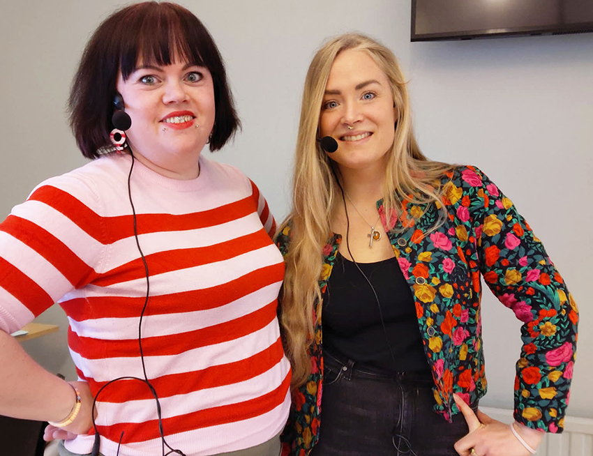 Sandra och Madelene