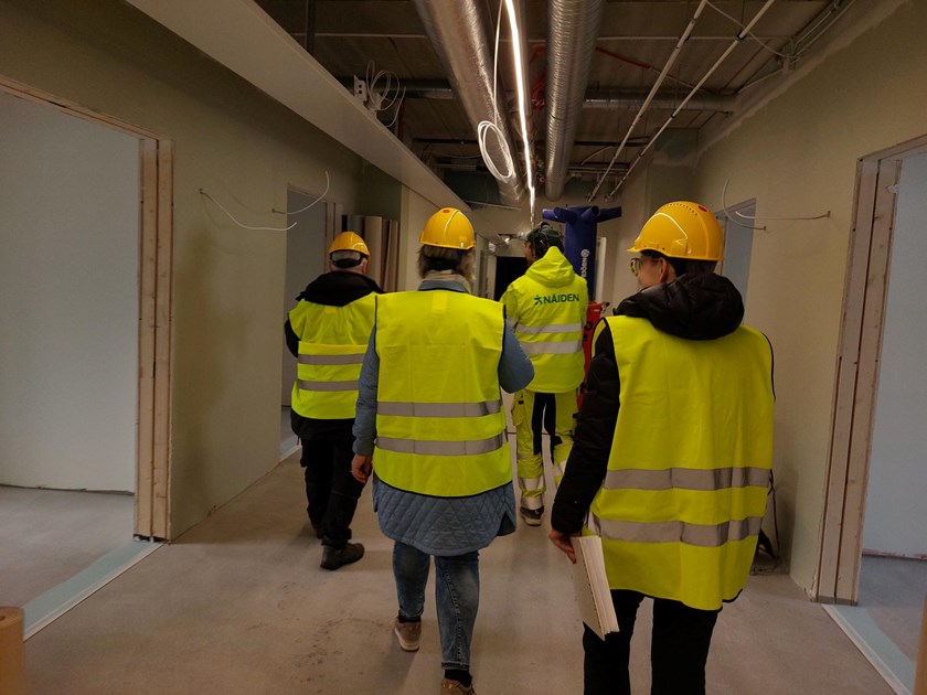 Arbetet med Stenbäcksgården fortsätter!