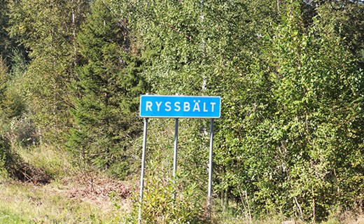 Välkommen till Ryssbält.