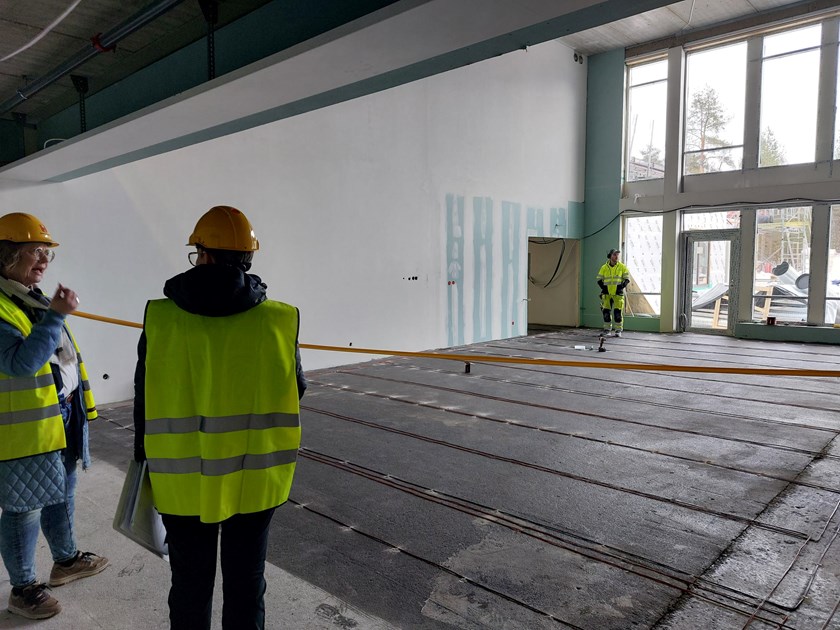 Arbetet med Stenbäcksgården fortsätter!