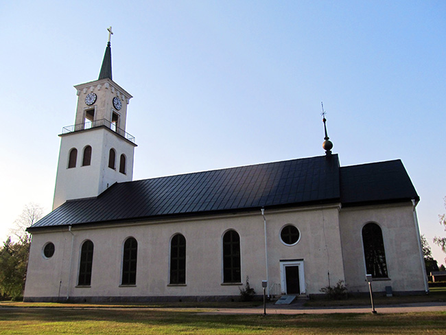 Töre kyrka. Foto: Viktor Nilsson.