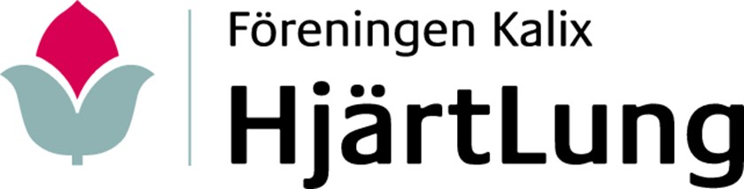 HjärtLung-föreningen i Kalix, logotyp.