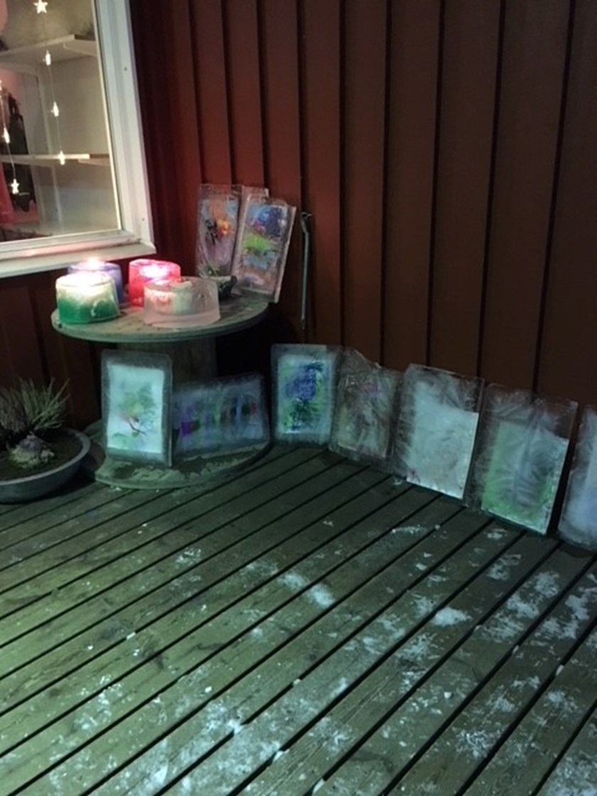 Infrusta lådor