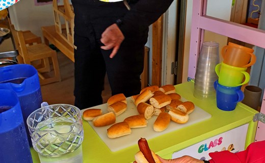 Förskolans dag firades med hinderlopp på Vattentornets förskola.