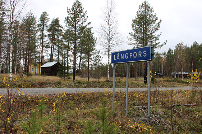 Välkommen till Långfors.