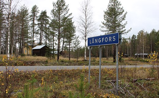 Välkommen till Långfors.