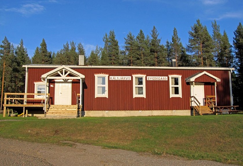 Kälsjärvs bygdegård. Foto: Viktor Nilsson.