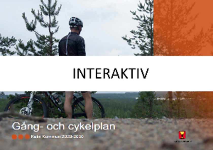 Framsida Gång- och cykelplan 2020-2030
